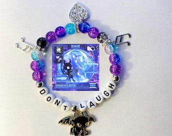Chase Atlantic Inspired Charm Bracelet: Y2K Stars, Music Note, Heart