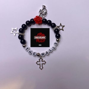 Handmade Chase Atlantic Inspired Beaded Bracelet with Charms