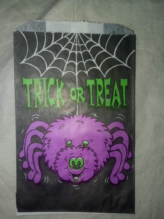 Halloween Vintage Paper Trick or Treat Bags Set o… - image 6
