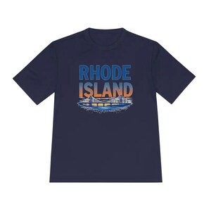Rhode Island Graphic Unisex Moisture Wicking Tee for All