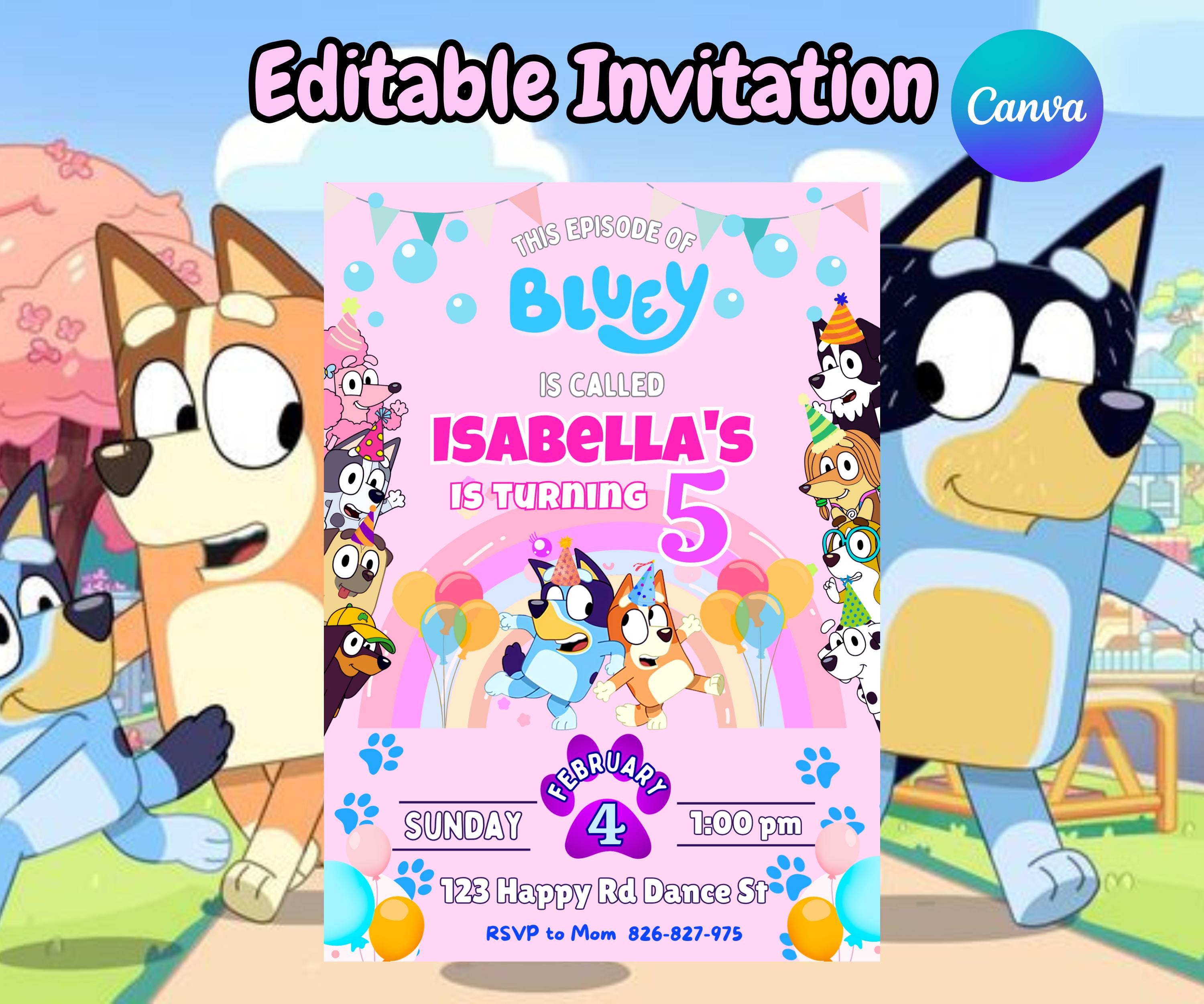 Editable Canva Invite Instructions