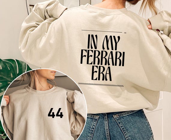 Formula 1, Lewis Hamilton, Ferrari Era Unisex T-shirt, 44, Ferrari Merch, Ferrari T-shirt, F1, Formula 1 T-Shirt, Formula 1 Merch, F1 Gift