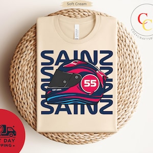 Carlos Sainz Formula One Shirt, F1 Shirt, Carlos Sainz Shirt, Carlos Sainz F1, Sainz F1 Shirt, Team Sainz, F1 Sainz Merch