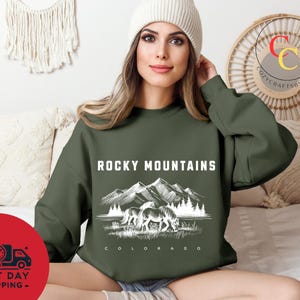 Colorado Shirt, Rocky Mountains Shirt, Colorado Rockies Shirt, Shirt, Colorado Mountains Shirt for Hiking