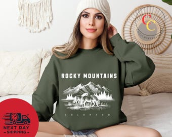 Colorado Shirt, Rocky Mountains Shirt, Colorado Rockies Shirt, Shirt, Colorado Mountains Shirt for Hiking