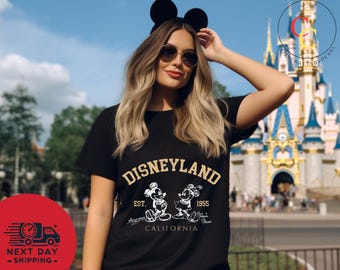Disneyland California Est. 1955 Shirt, Disneyland Shirt, Disneyland T-Shirt, Mickey And Minnie Shirt, Disney Trip Shirt