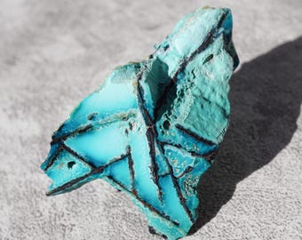 Specimens Chrysocolla Copper Spider for Collector ; Indonesian Super Rare Mineral Specimen ; Healing Stone Spiritual Gemstones