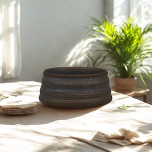 Handmade Retro Ceramic Matcha Bowl Set, 4-piece Set Matcha Bowl, Matcha Bowl with Whisk Holder, Whisk Set with Scoop, Tea Bowl