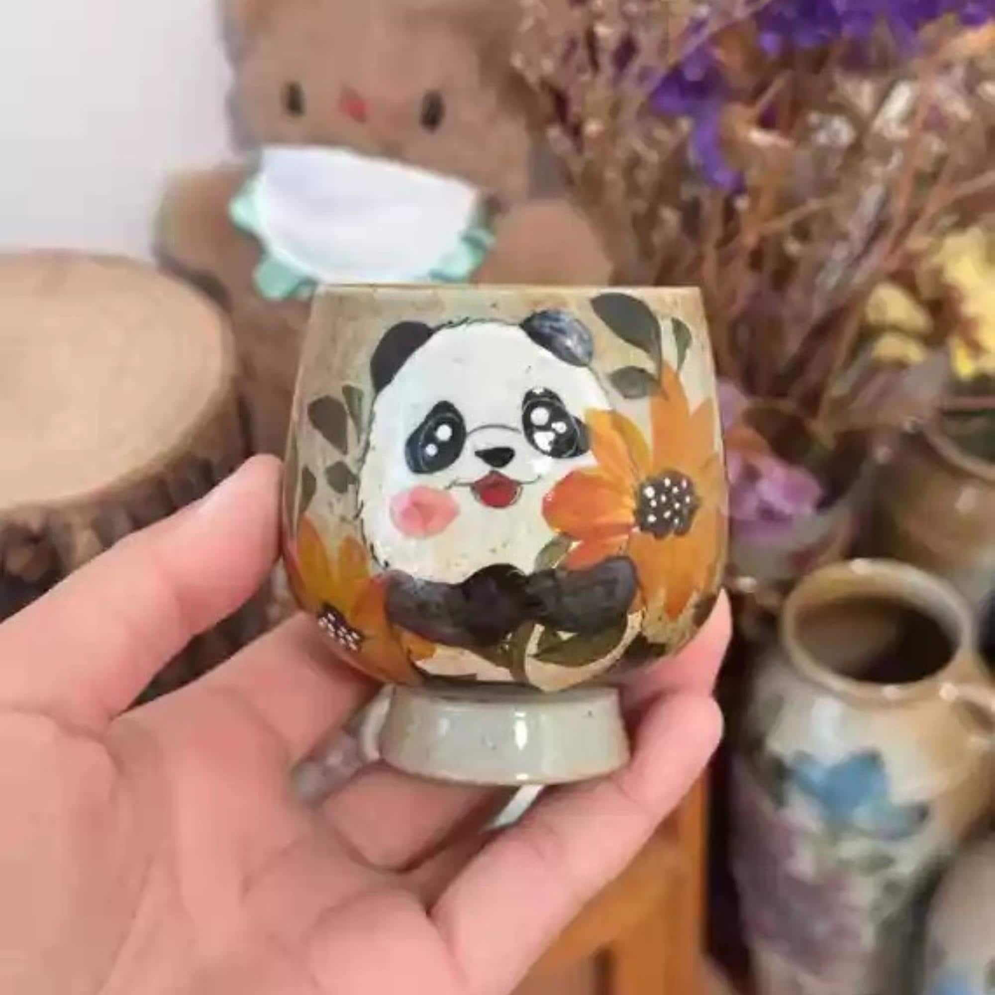 Paint cup pottery - Etsy 日本