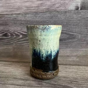 Japanese Vintage Ceramic Coffee Mug, Ceramic Coffee Cup, Pottery Tea Cup, Matcha Cup, Handmade Stoneware