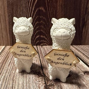 Alpaca decoration figure – Enjoy the moment