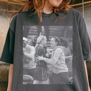 Vintage Caitlin Clark x Sophie Cunningham Comfort Colors Shirt, Basketball Graphic Tee