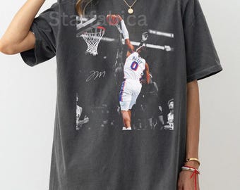 Vintage Tyrese Maxey Comfort Colors Shirt, 90s Retro Graphic Tee For Fans