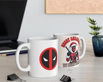Taza de café de Deadpool: Regalo para amantes de los cómics