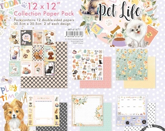 Haustier-Leben 12x12 Sammelpackung