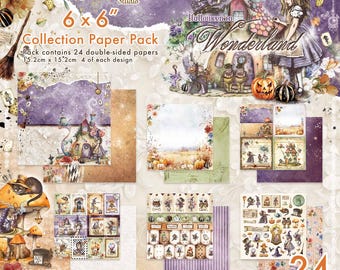 Halloween im Wunderland 6x6 Sammelpackung