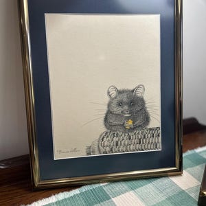 Mouse on Corn Cob - Etsy
