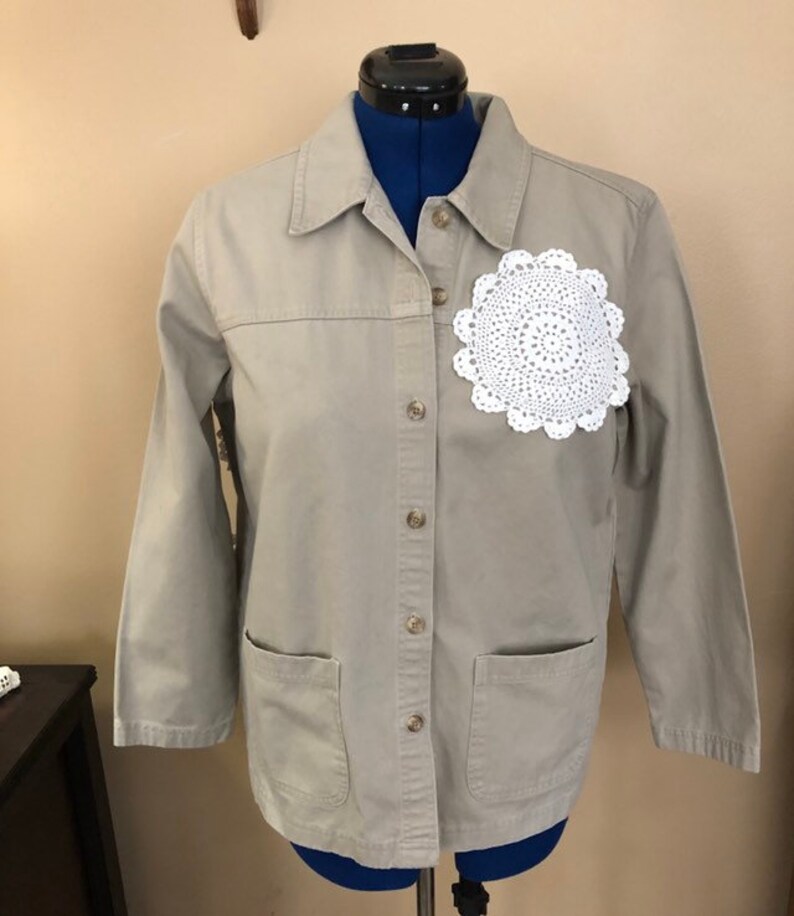 mom gift from daughter spring lace jacket upcycled clothing for women boho jacket festival clothing women, unique gifts for sisters