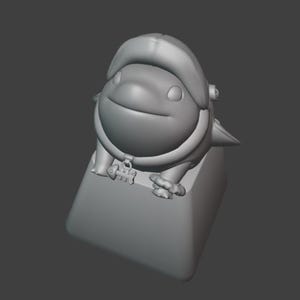 &quot;Jeff der Landhai &quot;&quot;Keycap&quot;&quot;.&quot;