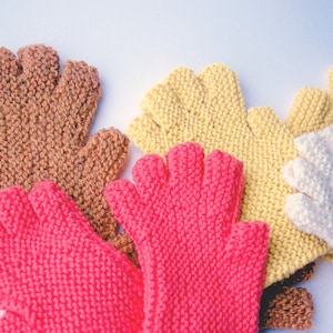 Fingerless Glove Pattern, Easy to knit, Worsted Weight, Downloadable pdf, knitting tutorial, mens gloves, women, teen, Christmas