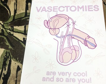 Visectomy Card, Pro Roe, Pro Hoe