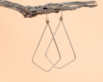 Minimalist Diamond Earrings