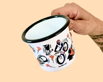 12oz Enamel Mug - Accessibility & Mobility