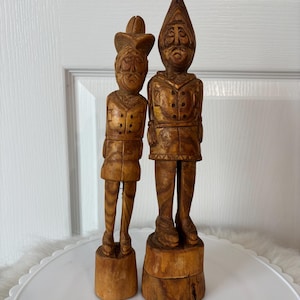 Hand Carved Wooden Figurines