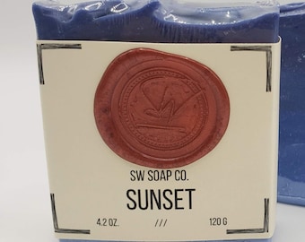 Sunset- SWSoaps Handmade Artisan Soaps