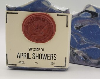 April Showers- SWSoaps Handmade Artisan Soaps