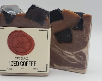 Eiskaffee- SWSoaps Handgemachte Artisan Seifen