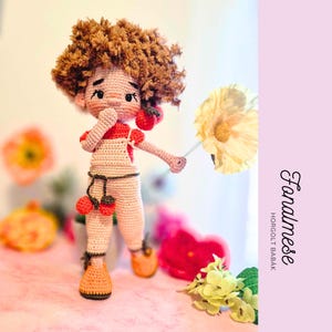 Berta doll Crochet Pattern – Amigurumi PDF, DIY doll pattern, crochet doll pattern, amigurumi doll, crochet toy pattern,