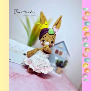 Nyuszmira Crochet Bunny Pattern – Amigurumi PDF, crochet bunny pattern, amigurumibunny,crochet rabbit,bunnyplushpattern,crochetanimalpattern