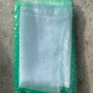 Heidfeathers våttovningsbaspaket - bambumatta (45 cm x 30 cm), bubbelplast och nät. bild 6