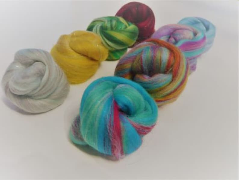 Heidifeathers Felting Wool Single Colours image 10