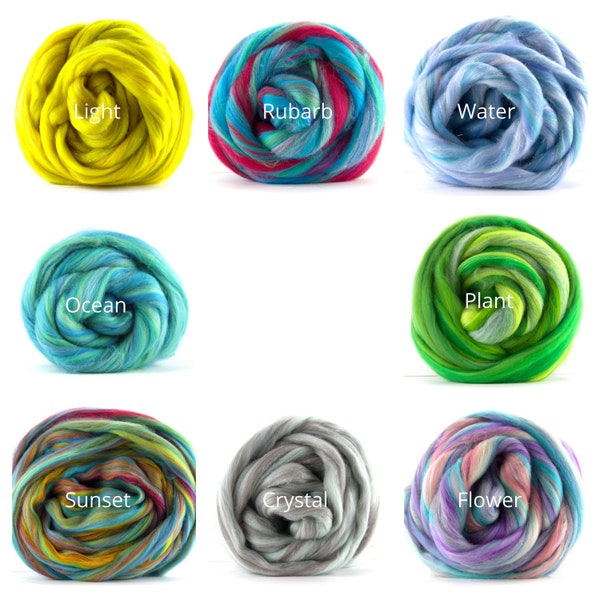 Heidifeathers Felting Wool - Single Colours