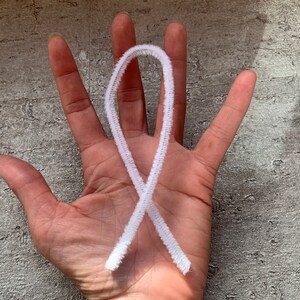 Heidifeathers Long Pipe Cleaners - High quality 30cm / 12" Length 6mm thick Chenille - Needle Felting image 2