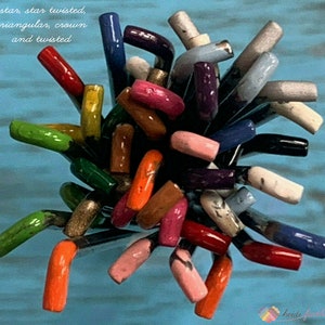Heidifeathers Felting Needles - Star, Twisted, Triangular, Reverse, Crown or Forked Needle Felting Needles 1 - 100 Needles
