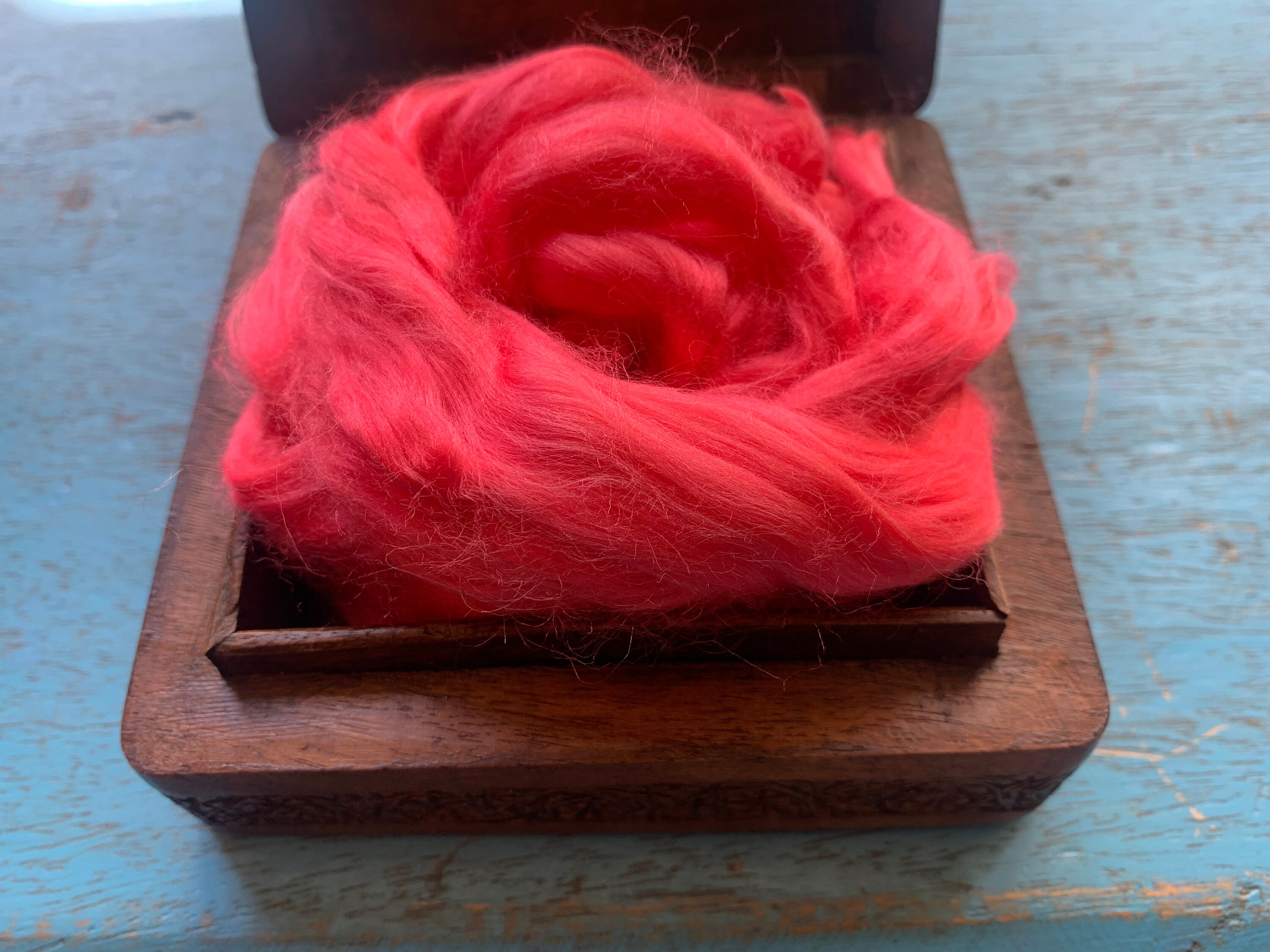 You Choose The Colour Heidifeathers® Dyed Bamboo Fibres Felting and Spinning 