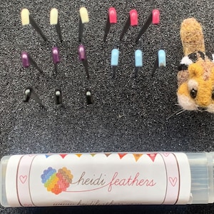 heidifeathers 'Fast Felting Mix' - Mix of Needle Felting Needles to reduce time and effort when felting