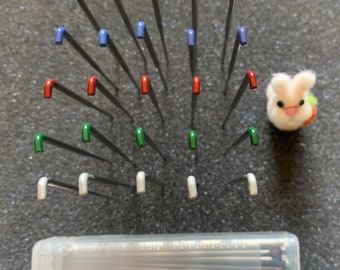 Heidifeathers &#39;Triangular Felting Needles Mix&#39; - Gauges 32G, 36G, 38G, 40G and 42G