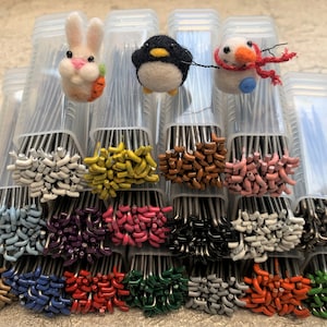 Heidifeathers Felting Needles - Star, Twisted or Triangular and Reverse- Choose the Quantity and Type