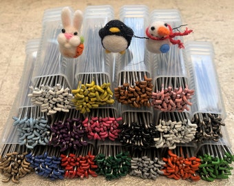 Heidifeathers Felting Needles - Star, Twisted or Triangular and Reverse- Choose the Quantity and Type