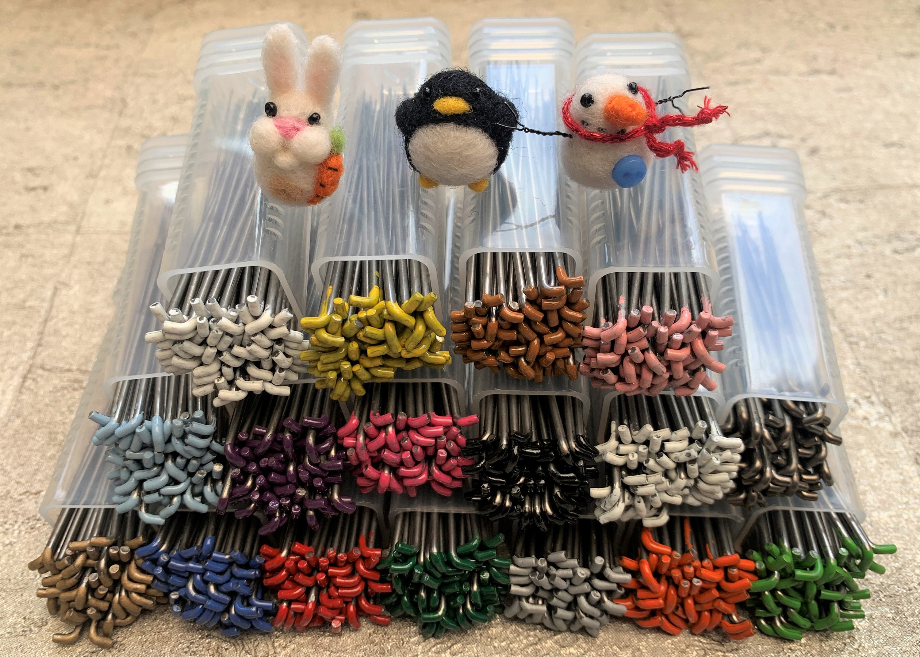 Heidifeathers Felting Needles - Star, Twisted or Triangular and Reverse- Choose the Quantity and Type