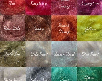 Angelina Fibres - Heat Bondable Fibres - 26 Colours to Choose From, Choose 3 or 5 Bags