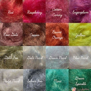 Fibre Angelina 5 x 10 g / 0,35 oz - 21 colori tra cui scegliere