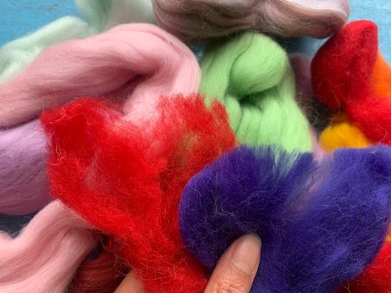 Heidifeathers Long Pipe Cleaners High Quality 30cm / 12 Length 6mm Thick  Chenille Needle Felting 
