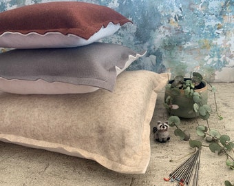 Heidifeathers eco-viltmat - vulling van 100% gerecyclede wol met een zachte hoes van merinowol