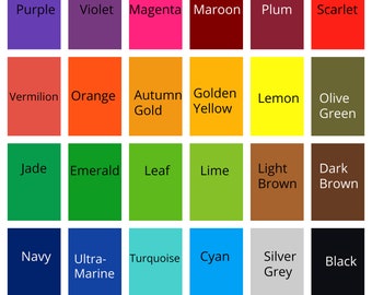 Bote grande - 1 bote de 50 g / 1,7 oz de tinte ácido todo en uno - 24 colores para elegir.