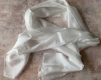 Silk Scarves Ponge 5 for Nuno Felting Dyeing, and Silk Painting 180cm - 45cm